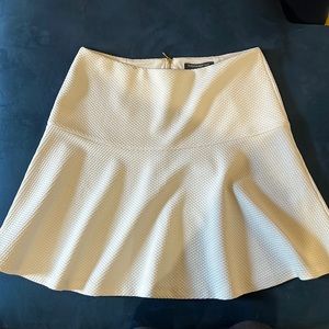 Banana Republic White Circle Skirt